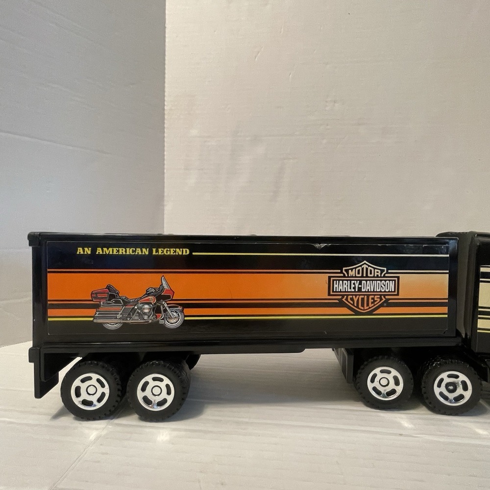 1992 BuddyL Harley-Davidson Semi Truck 10-Wheeler Plastic/Metal Vintage‎ - Picture 9 of 16